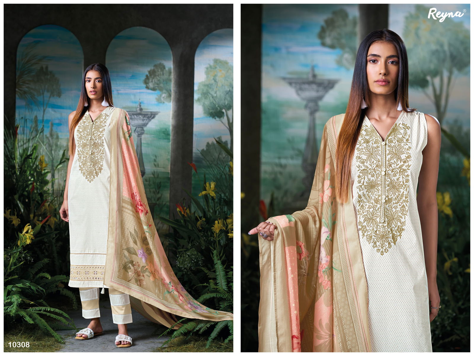 Kareena By Reyna Cotton Printed Dress Material Wholesale Shop In Surat